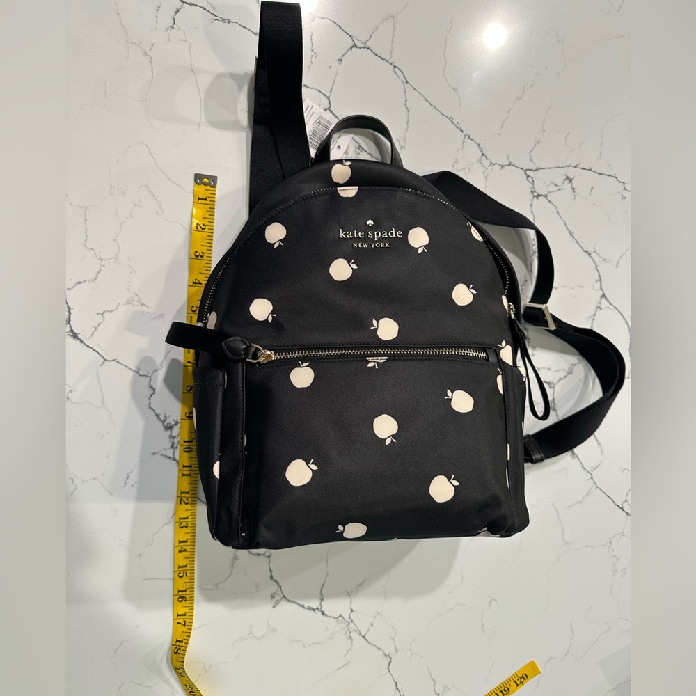 🖤Kate Spade🖤 Chelsea the little better orch black backpack k8113 NWT - Picture 6 of 10
